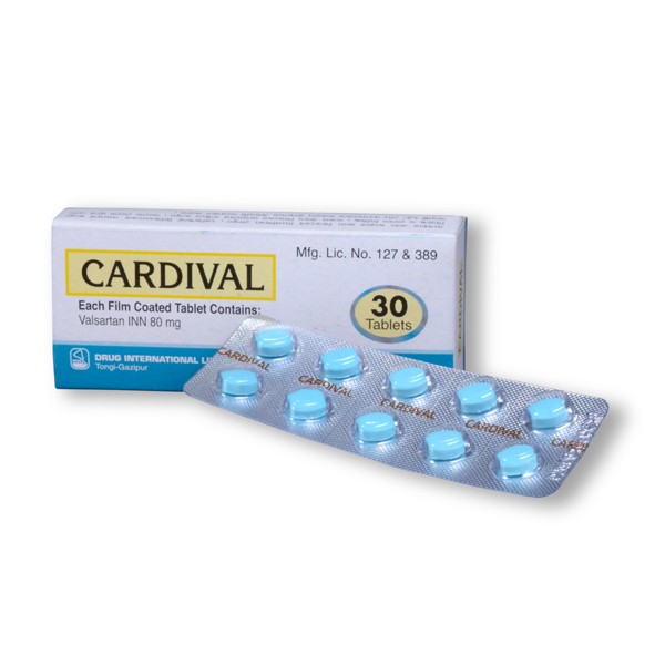 Cardival 80mg in Bangladesh,Cardival 80mg price , usage of Cardival 80mg