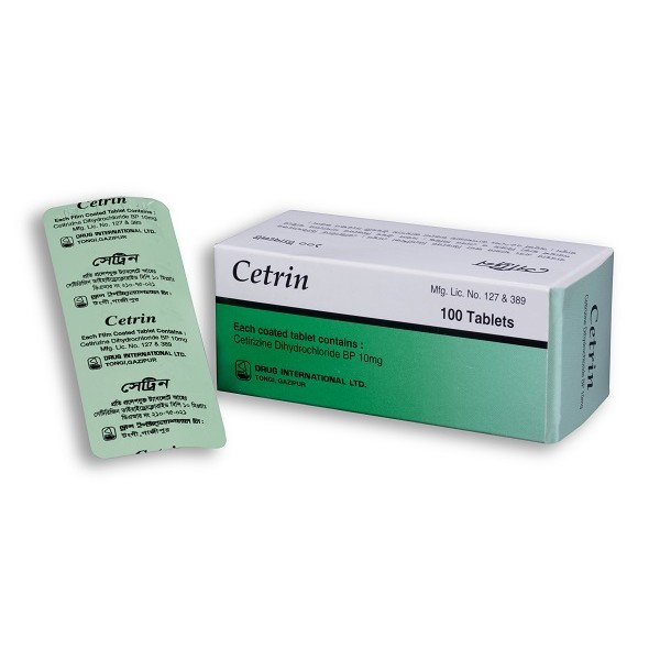 Cetrin 10mg Tablet in Bangladesh,Cetrin 10mg Tablet price , usage of Cetrin 10mg Tablet
