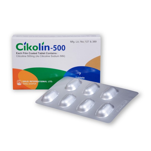 Cikolin 500 mg Tablet Bangladesh,Cikolin 500 mg Tablet price,usage of Cikolin 500 mg Tablet