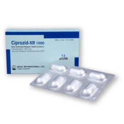 Ciprozid-XR 1000mg tab Ciprozid-XR 1000mg tab