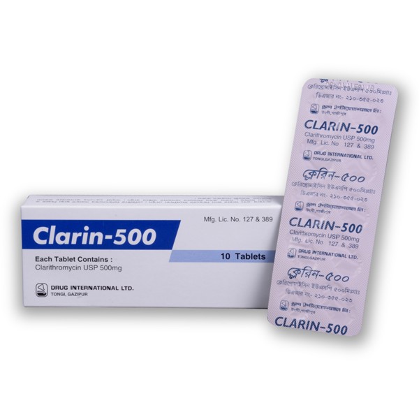 Clarin 500 Tab in Bangladesh,Clarin 500 Tab price , usage of Clarin 500 Tab