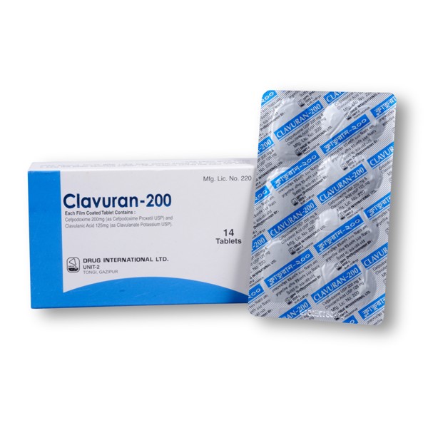 Clavuran 200 in Bangladesh,Clavuran 200 price , usage of Clavuran 200