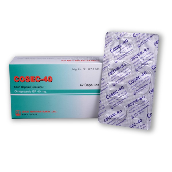 Cosec 40mg Capsule in Bangladesh,Cosec 40mg Capsule price , usage of Cosec 40mg Capsule