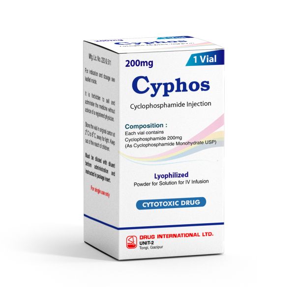 Cyphos 200 mg/vial IV Infusion Bangladesh,Cyphos 200 mg/vial IV Infusion price,usage of Cyphos 200 mg/vial IV Infusion