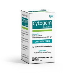 Cytogem 1 gm vial IV Infusion Cytogem 1 gm vial IV Infusion