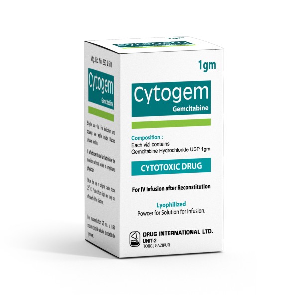 Cytogem 1 gm vial IV Infusion in Bangladesh,Cytogem 1 gm vial IV Infusion price,usage of Cytogem 1 gm vial IV Infusion