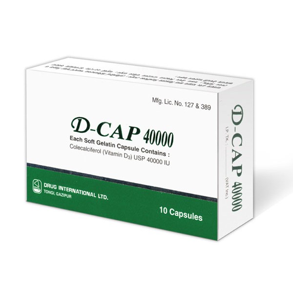 D-Cap 40000 IU Capsule Bangladesh,D-Cap 40000 IU Capsule price,usage of D-Cap 40000 IU Capsule