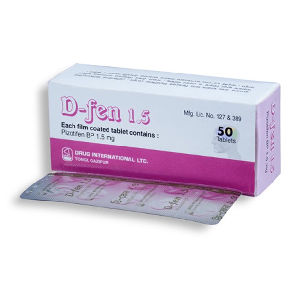 D-Fen 1.5 Tab in Bangladesh,D-Fen 1.5 Tab price , usage of D-Fen 1.5 Tab