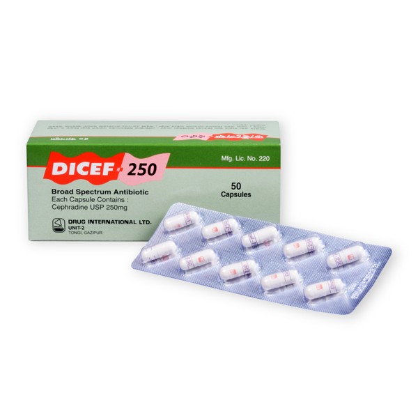 Dicef 250 mg cap
