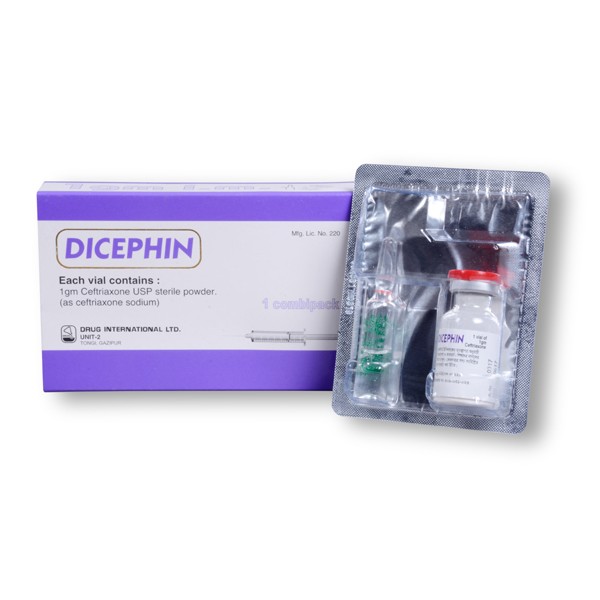 Dicephin IM 1 gm in Bangladesh,Dicephin IM 1 gm price , usage of Dicephin IM 1 gm