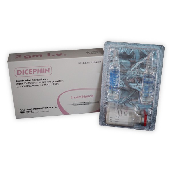 Dicephin IV 1 gm in Bangladesh,Dicephin IV 1 gm price , usage of Dicephin IV 1 gm