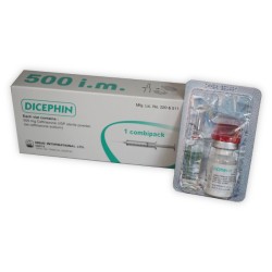Dicephin 500 mg/vial IV Injection Dicephin 500 mg/vial IV Injection