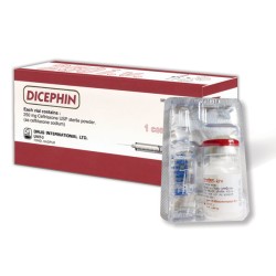 Dicephin IV Injection 250 mg/vial Dicephin IV Injection 250 mg/vial