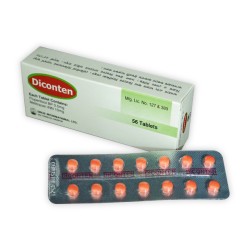 Diconten 0.5 mg+10 mg Tablet