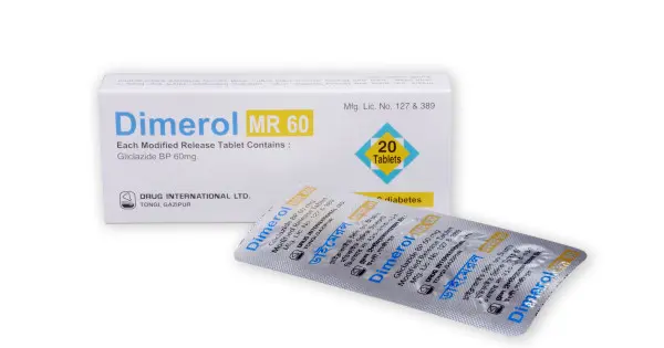 Dimerol MR 60 Tab - Gliclazide