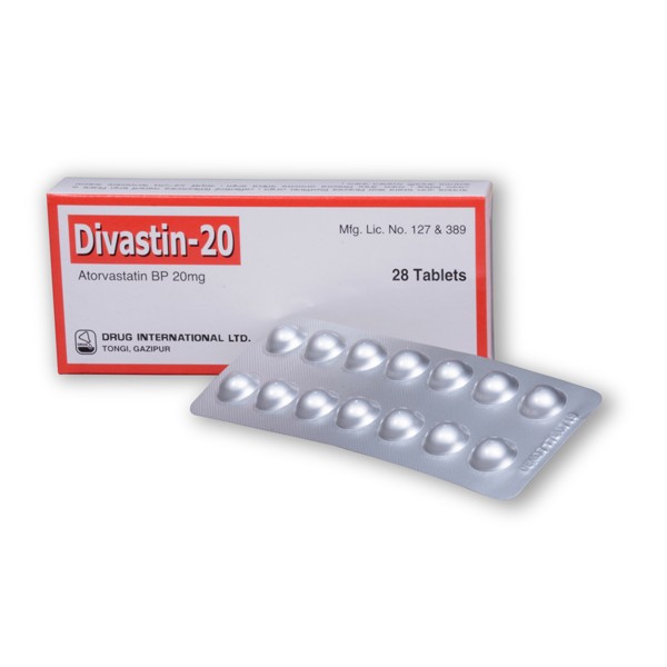 Divastin 20 Tab in Bangladesh,Divastin 20 Tab price , usage of Divastin 20 Tab