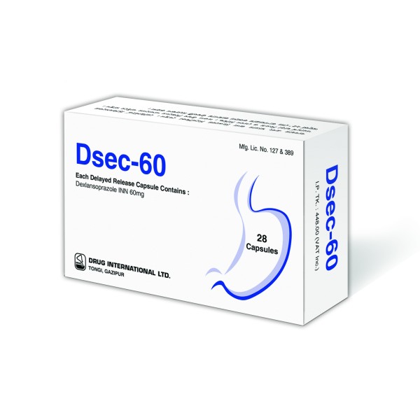 Dsec 60 mg Capsule Bangladesh,Dsec 60 mg Capsule price,usage of Dsec 60 mg Capsule