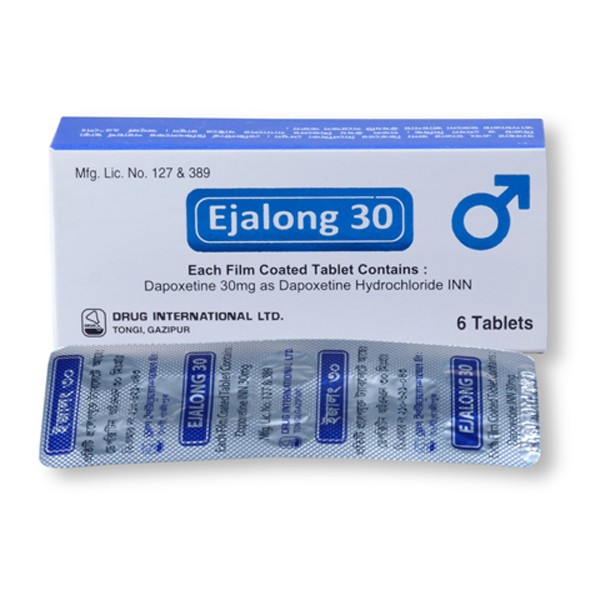 Ejalong 30 Tab in Bangladesh,Ejalong 30 Tab price , usage of Ejalong 30 Tab