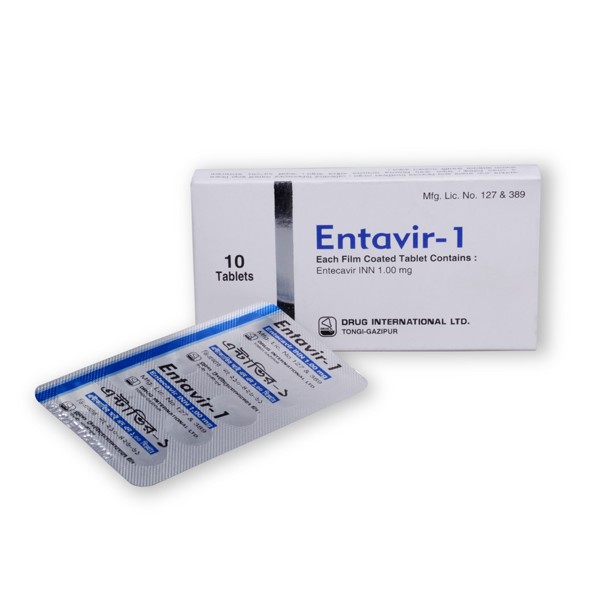Entavir 1 mg Tablet