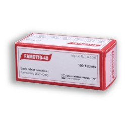 Famotid 40 mg Tablet Famotid 40 mg Tablet
