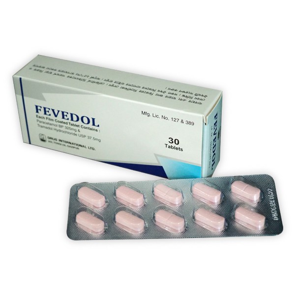 Fevedol Tab, 17554, Paracetamol