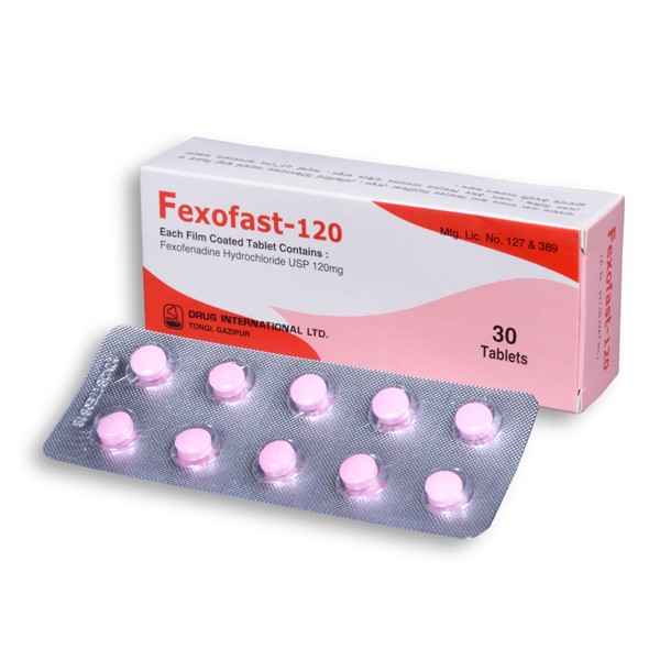 Fexofast 120 mg Tablet Bangladesh,Fexofast 120 mg Tablet price,usage of Fexofast 120 mg Tablet