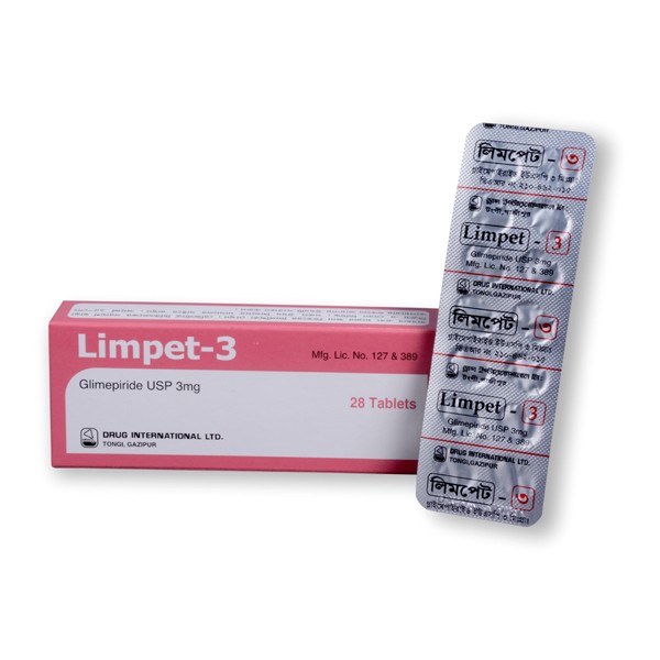 Limpet 3 mg Tablet in Bangladesh,Limpet 3 mg Tablet price,usage of Limpet 3 mg Tablet