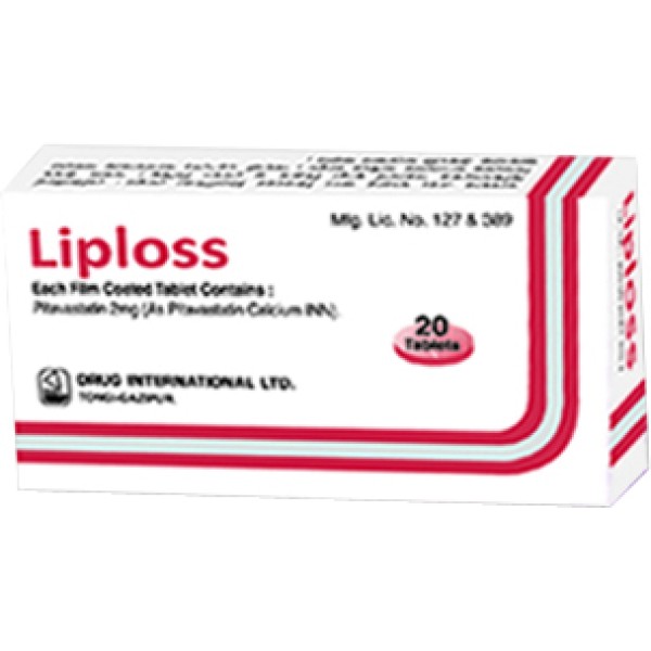 Liploss 2 mg Tablet in Bangladesh,Liploss 2 mg Tablet price,usage of Liploss 2 mg Tablet