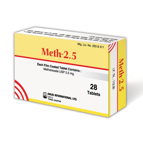 Meth 2.5 mg Tablet in Bangladesh,Meth 2.5 mg Tablet price,usage of Meth 2.5 mg Tablet