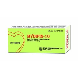 Mydipin 10 mg Tablet Mydipin 10 mg Tablet