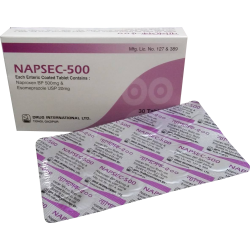 Napsec 500 mg+20 mg Tablet Napsec 500 mg+20 mg Tablet