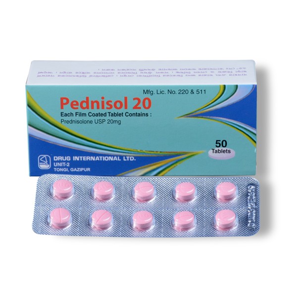 Pednisol 20 mg Tablet in Bangladesh,Pednisol 20 mg Tablet price,usage of Pednisol 20 mg Tablet