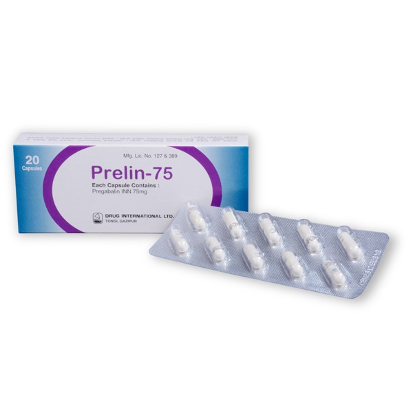 Prelin 75 mg Capsule in Bangladesh,Prelin 75 mg Capsule price , usage of Prelin 75 mg Capsule