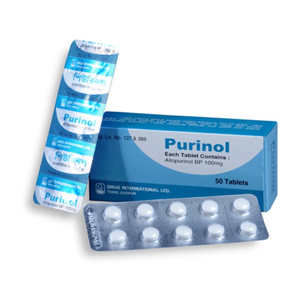 Purinol 100 mg Tab in Bangladesh,Purinol 100 mg Tab price , usage of Purinol 100 mg Tab