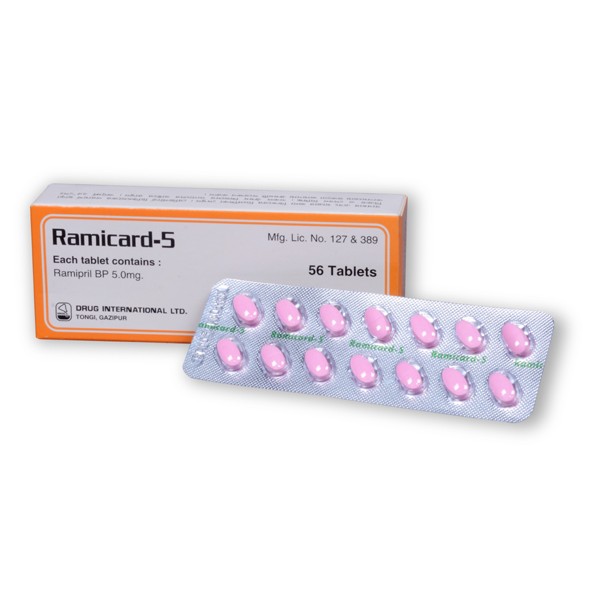 Ramicard 5 mg Tab in Bangladesh,Ramicard 5 mg Tab price , usage of Ramicard 5 mg Tab