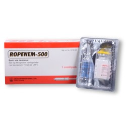Ropenem 500 mg vial IV Injection or Infusion Ropenem 500 mg vial IV Injection or Infusion