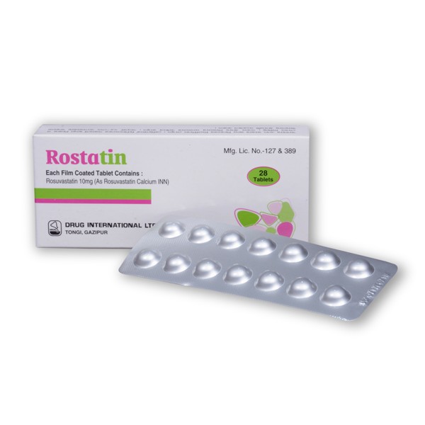 Rostatin 10mg Tab in Bangladesh,Rostatin 10mg Tab price , usage of Rostatin 10mg Tab