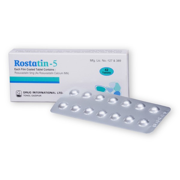 Rostatin 5 mg Tab in Bangladesh,Rostatin 5 mg Tab price , usage of Rostatin 5 mg Tab