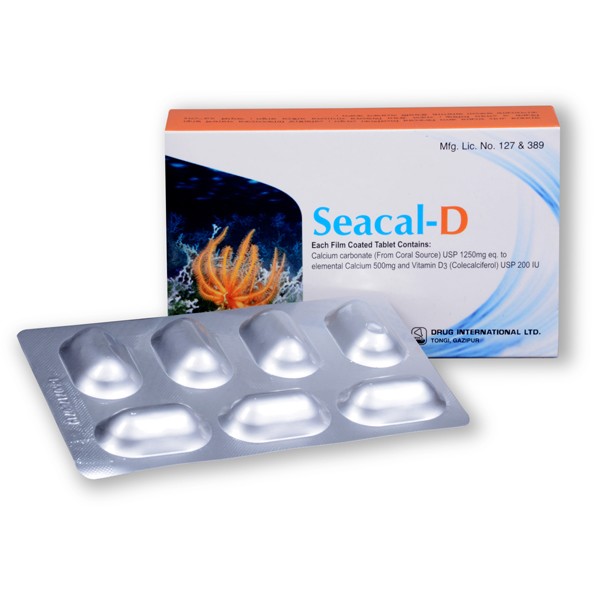 SEACAL-D TAB in Bangladesh,SEACAL-D TAB price , usage of SEACAL-D TAB