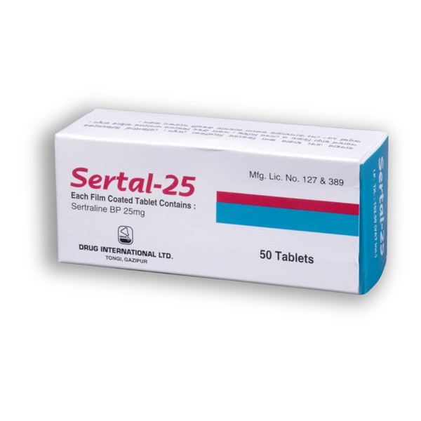 Sertal 25 Tab in Bangladesh,Sertal 25 Tab price , usage of Sertal 25 Tab