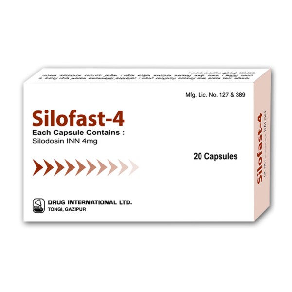 Silofast 4 mg Capsule in Bangladesh,Silofast 4 mg Capsule price,usage of Silofast 4 mg Capsule