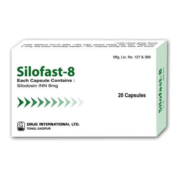 Silofast 8 mg Capsule in Bangladesh,Silofast 8 mg Capsule price,usage of Silofast 8 mg Capsule