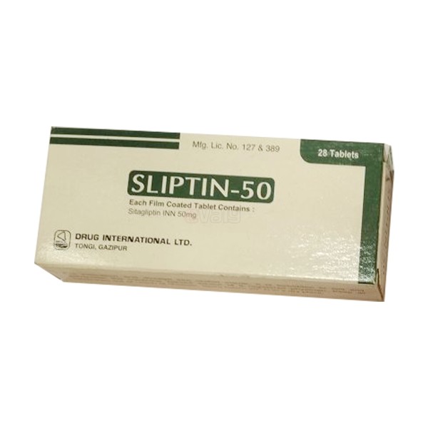 Sliptin 50 mg Tab in Bangladesh,Sliptin 50 mg Tab price , usage of Sliptin 50 mg Tab