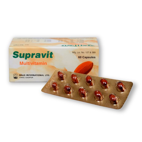Supravit Cap in Bangladesh,Supravit Cap price , usage of Supravit Cap