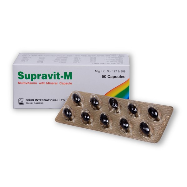 Supravit-M Capsule in Bangladesh,Supravit-M Capsule price , usage of Supravit-M Capsule