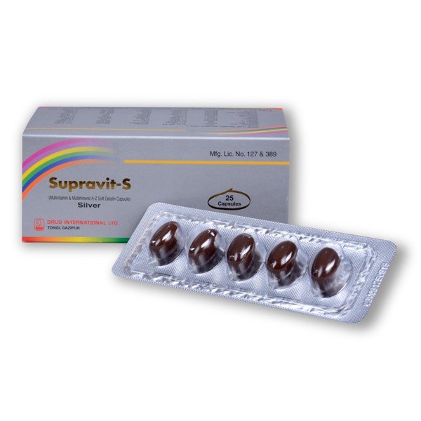 Supravit-S Capsule in Bangladesh,Supravit-S Capsule price , usage of Supravit-S Capsule