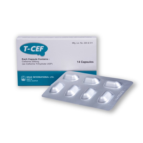T-Cef 200 mg Capsule in Bangladesh,T-Cef 200 mg Capsule price , usage of T-Cef 200 mg Capsule