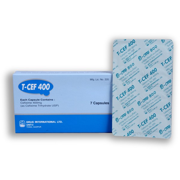 T-Cef 400 mg Capsule