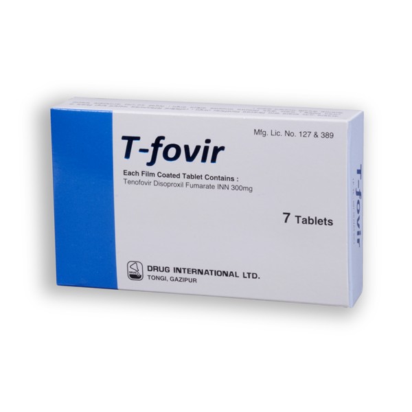 T-fovir Tab in Bangladesh,T-fovir Tab price , usage of T-fovir Tab