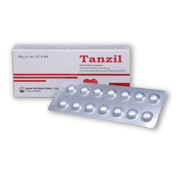 Tanzil 40 mg Tablet in Bangladesh,Tanzil 40 mg Tablet price,usage of Tanzil 40 mg Tablet